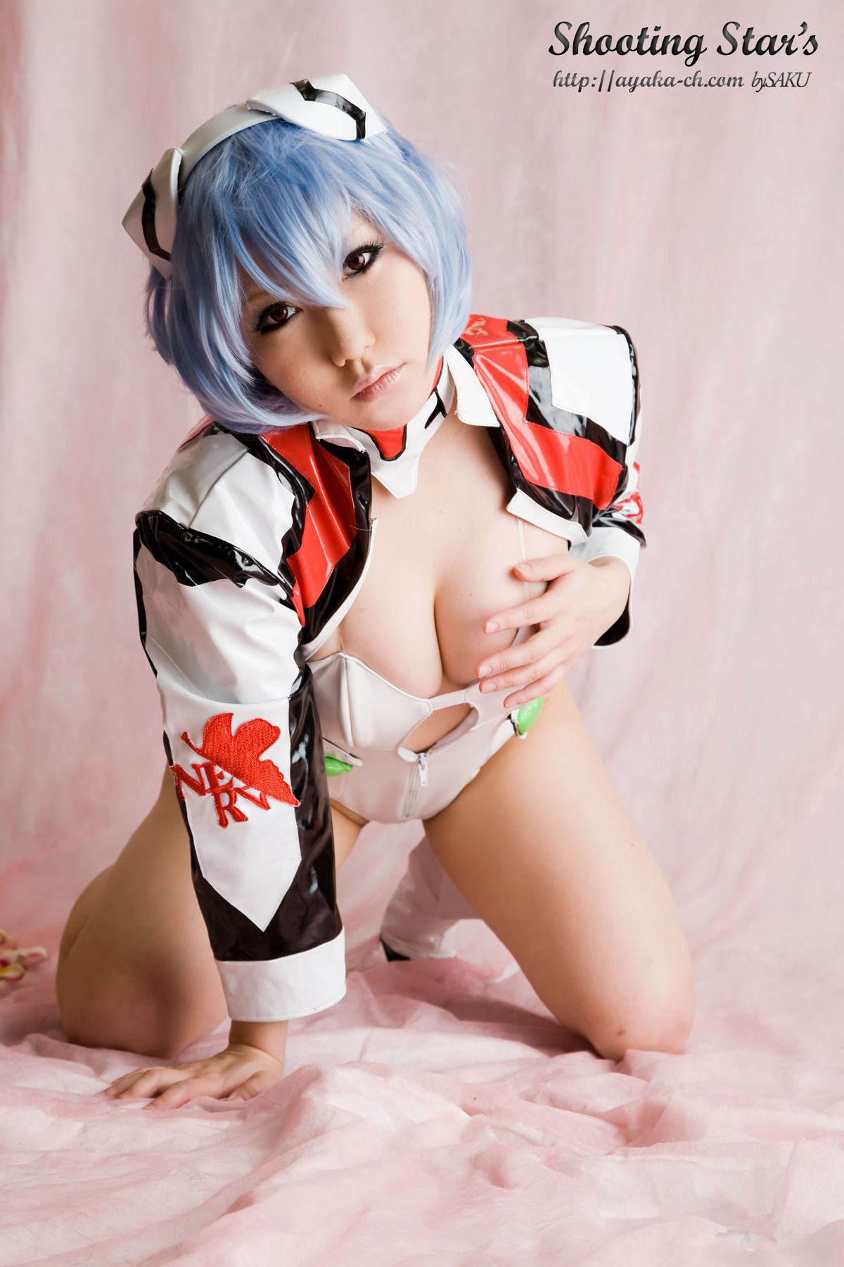 [Cosplay]  Evangelion - Big Tits Rei Ayanami 2